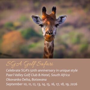 Enter Now: SGA Golf Safari